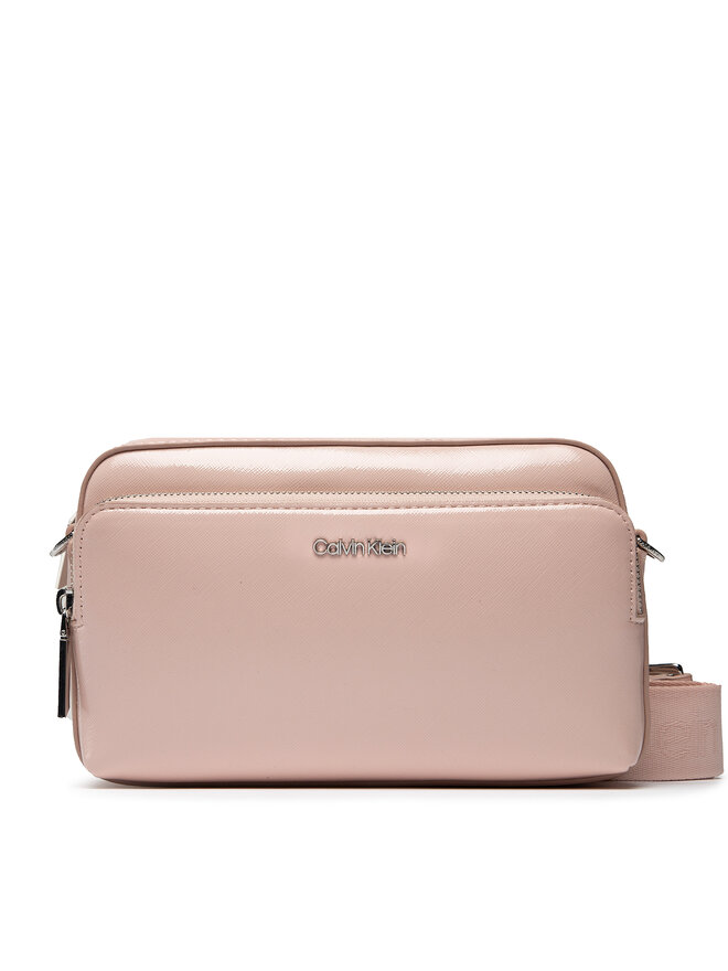 

Наплечная сумка Calvin Klein Ck Must Camera Bag Lg Saffiano K60K609888, розовый