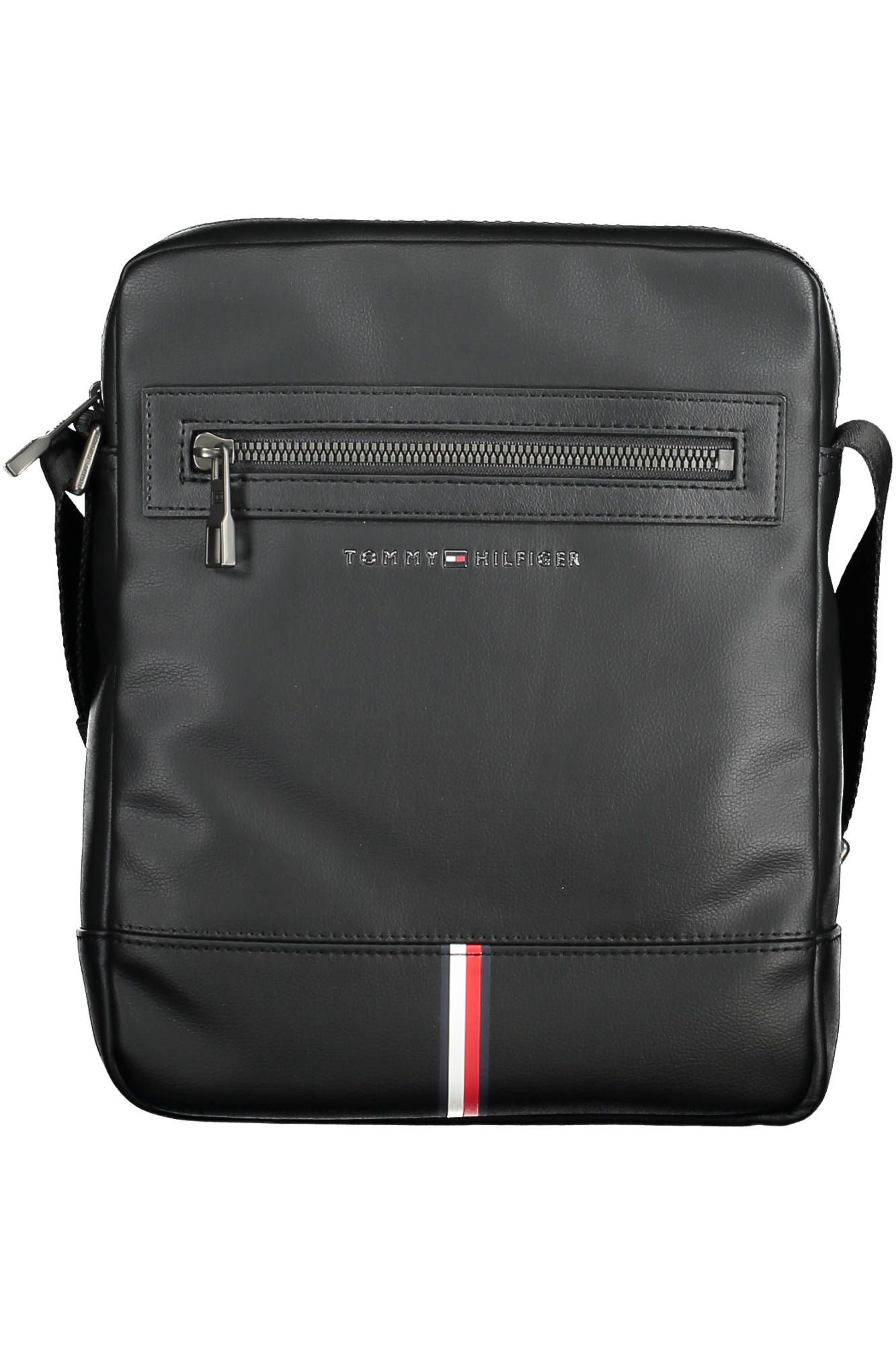 

Черная мужская сумка из полиуретана через плечо Tommy Hilfiger