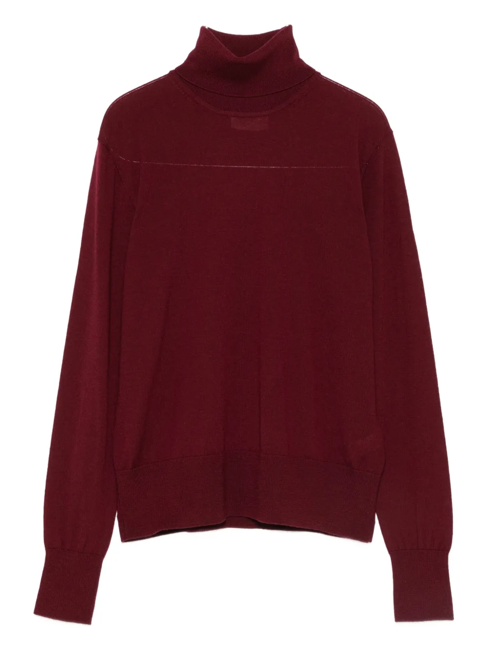 

Свитер с воротником-гольф Forte Forte, красный