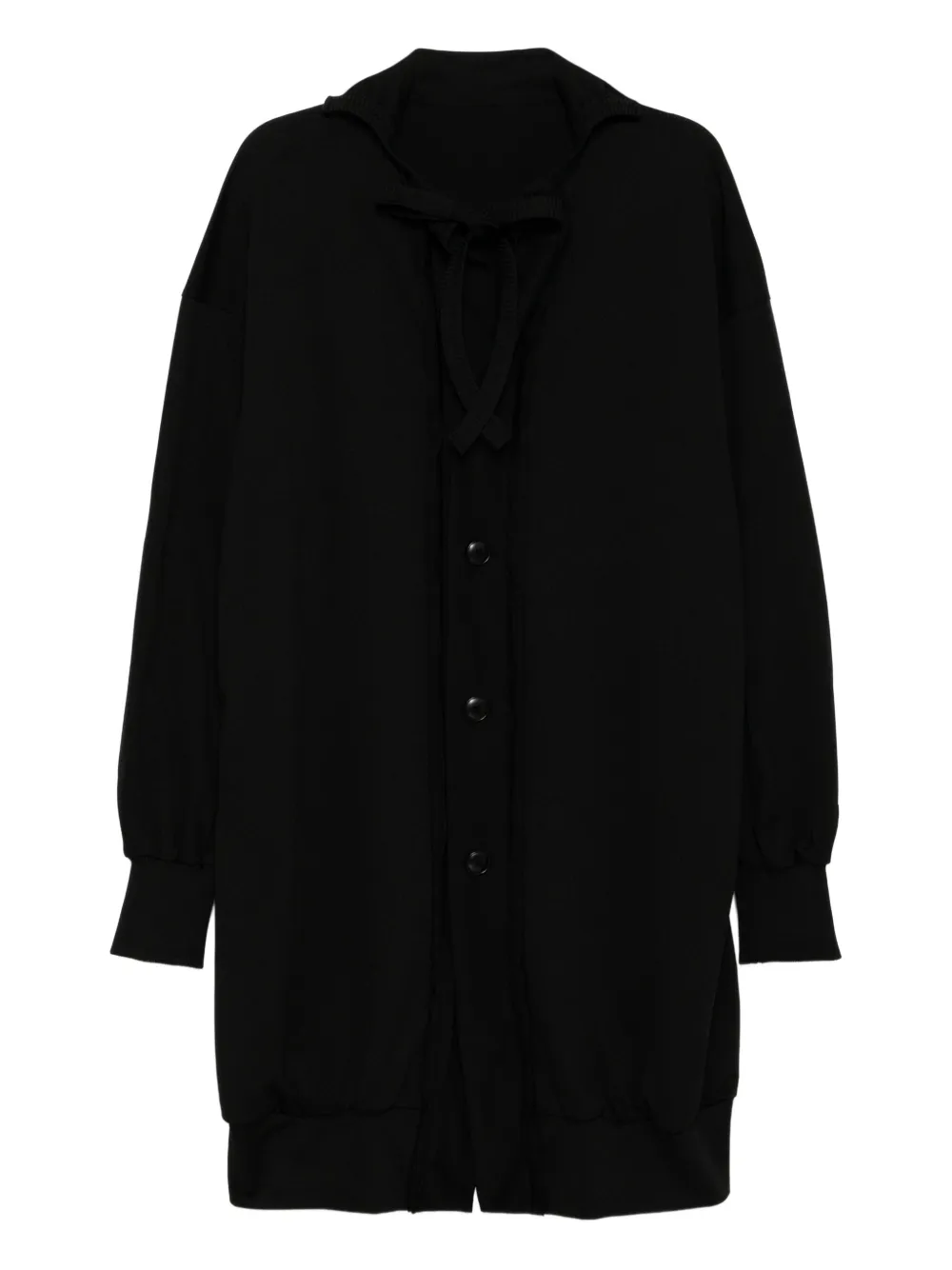 

Топ с надписью Yohji Yamamoto, черный