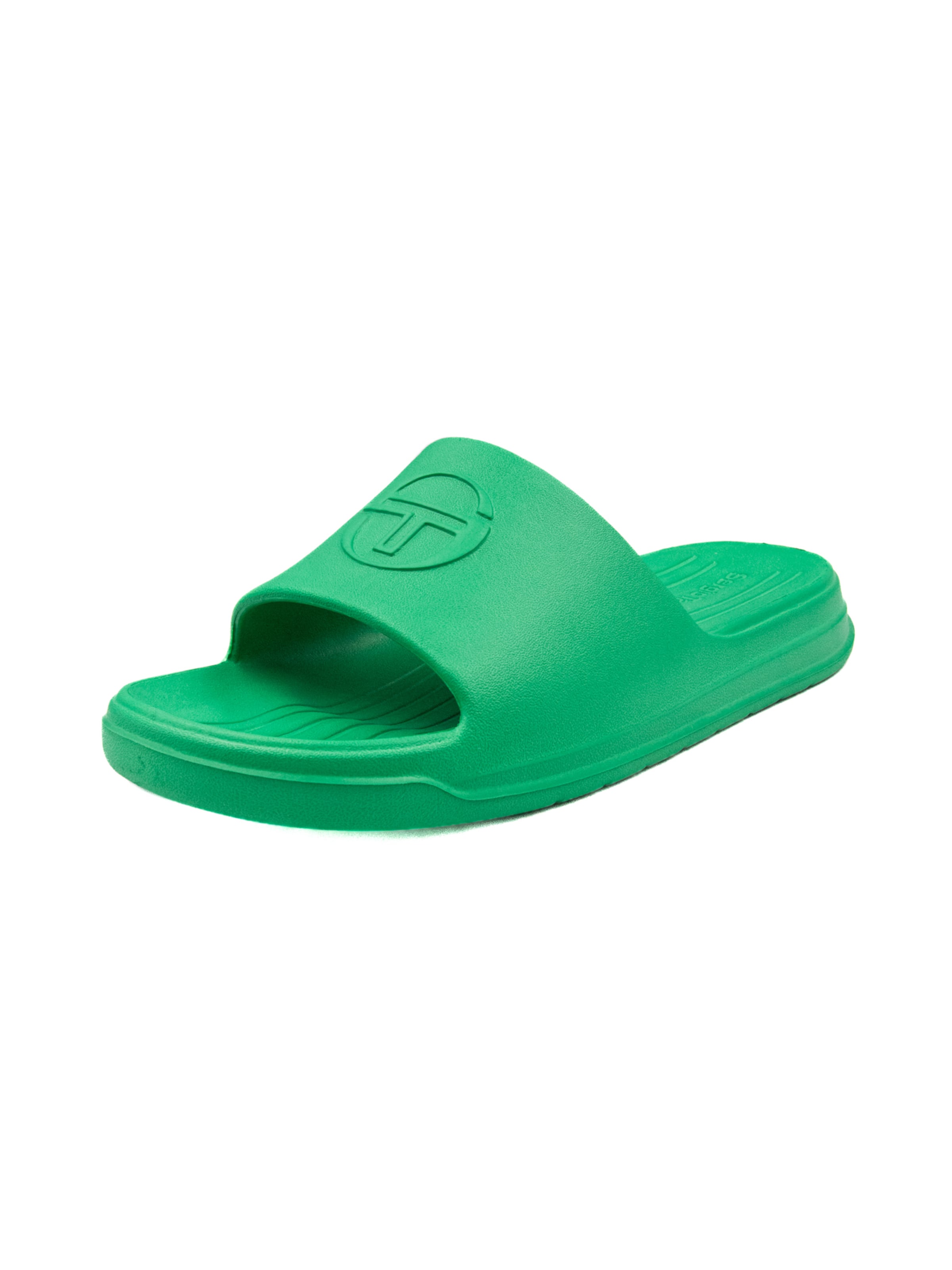 Sergio Tacchini Пляжные и бассейновые тапочки 'Cup Slide' в зеленом цвете