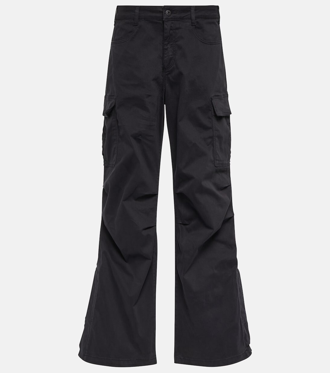 

Широкие джинсы карго Ag Jeans, черный