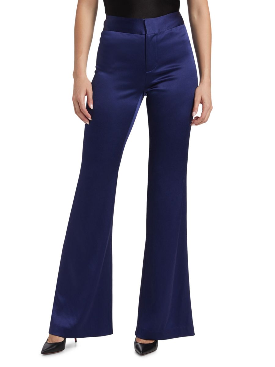 

Узкие брюки Andrew Mr Bootcut Alice + Olivia, цвет Midnight Blue