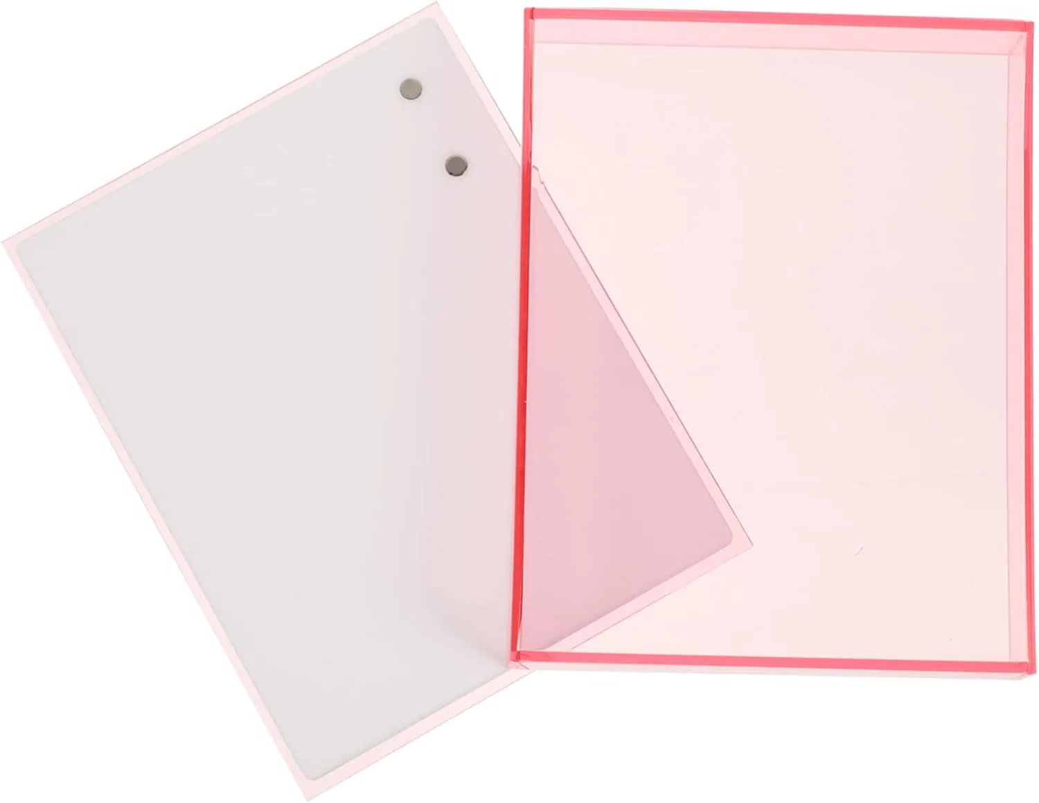 Футляр для хранения ресниц из акрила SOESFOUFU 16.5x13.1 см