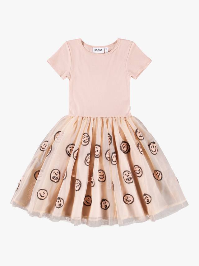 

Детское платье Cyrusila из тюля с пайетками Molo, Rose Cloud