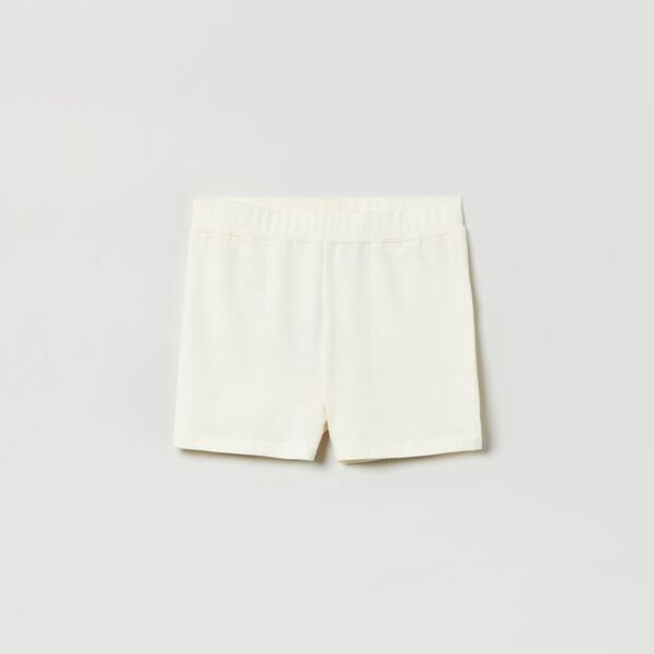 

Однотонные шорты из органического хлопка. Gap, белый