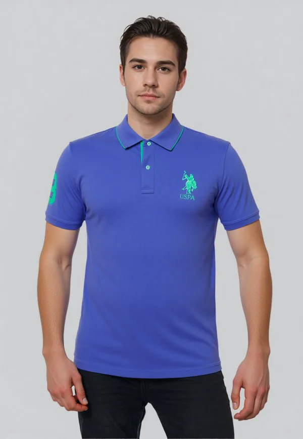 Рубашка поло U.S. Polo Assn., Blau
