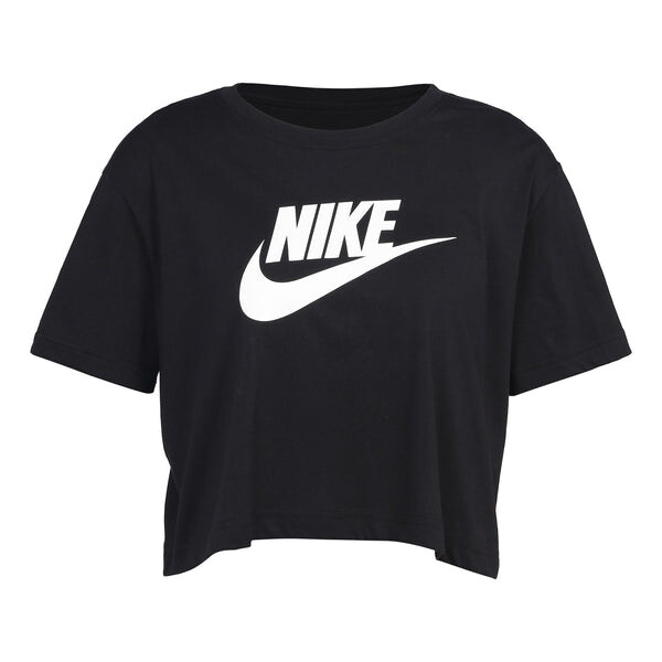 

Футболка (WMNS) Nike Sportswear Essential Short Casual Crew Neck Short Sleeve T-Shirt Black, черный