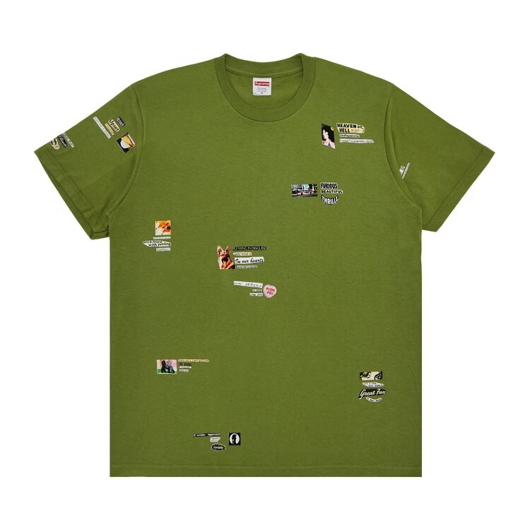 

Футболка Supreme Upset Tee, цвет Moss