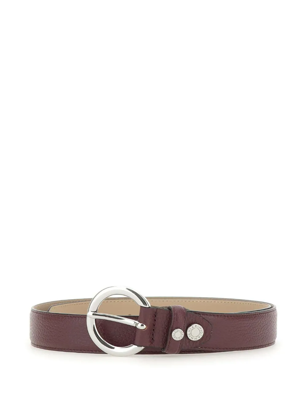 

Кожаный ремень GIANNI CHIARINI, красный