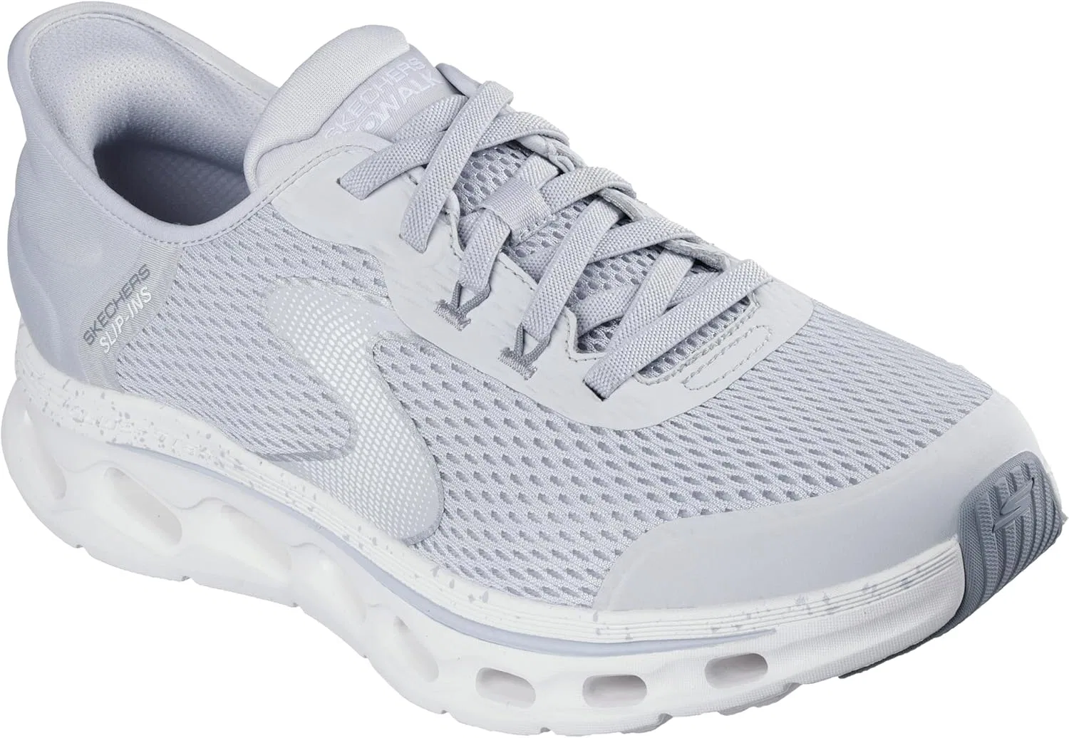 Кроссовки Skechers Go Walk Glide Step 2.0 Zander для мужчин, светло-серый