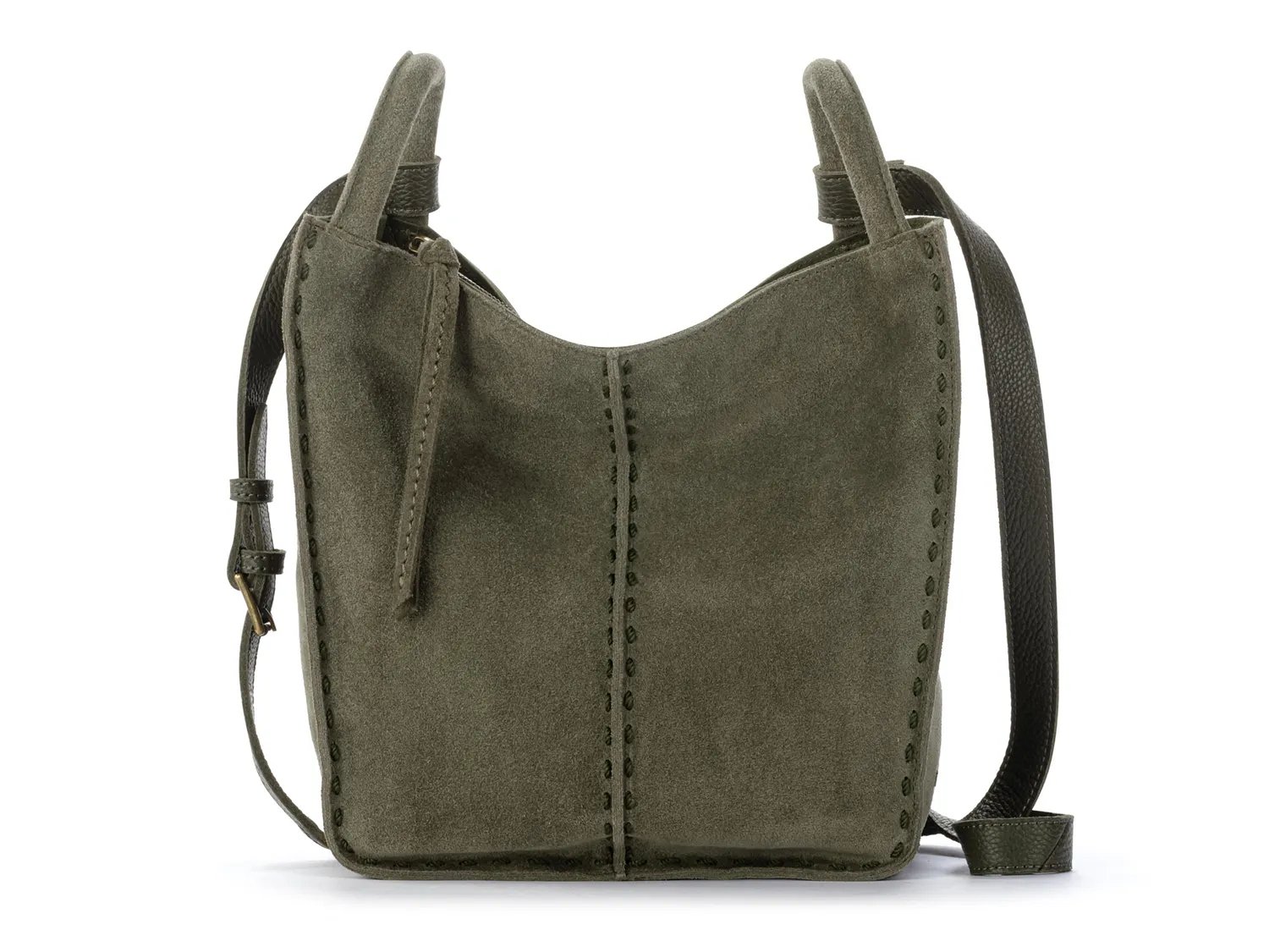 

Сумка кросс-боди The Sak Los Feliz Crossbody Bag, Moss Green Suede