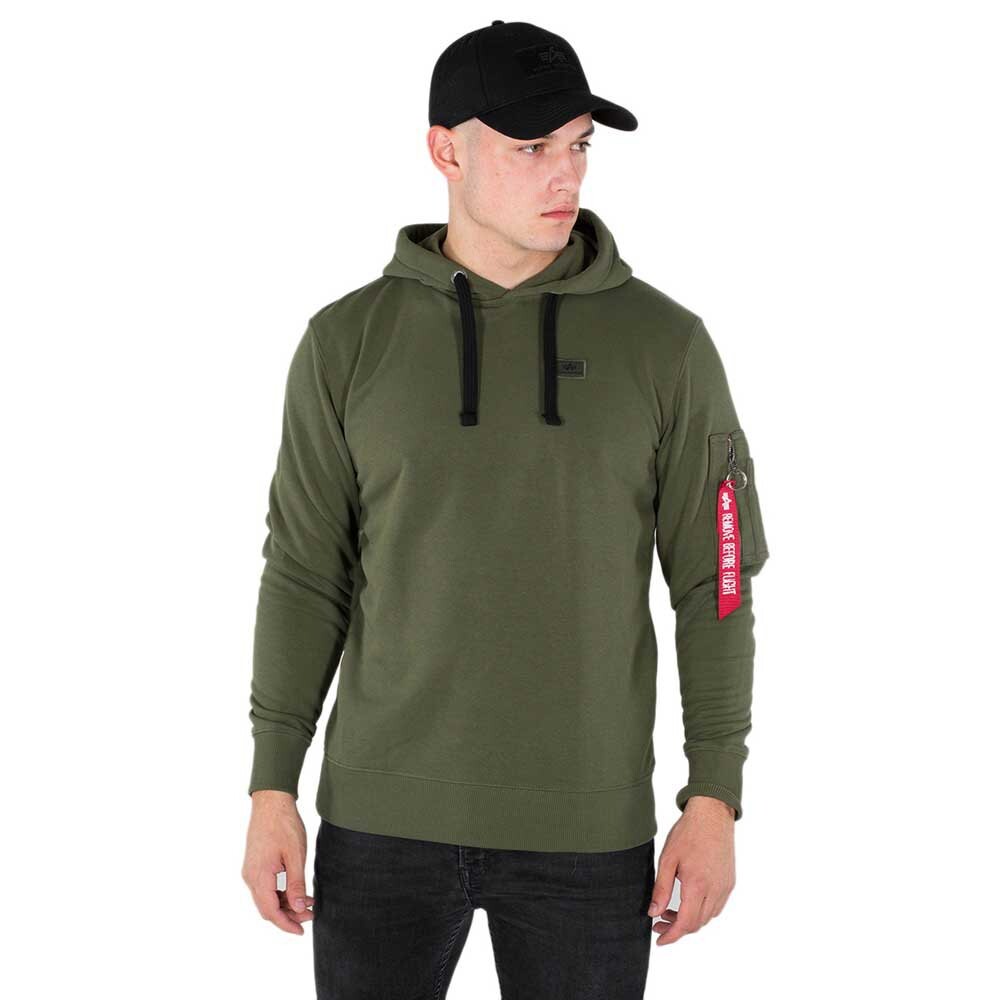 

Худи Alpha Industries X-Fit, зеленый