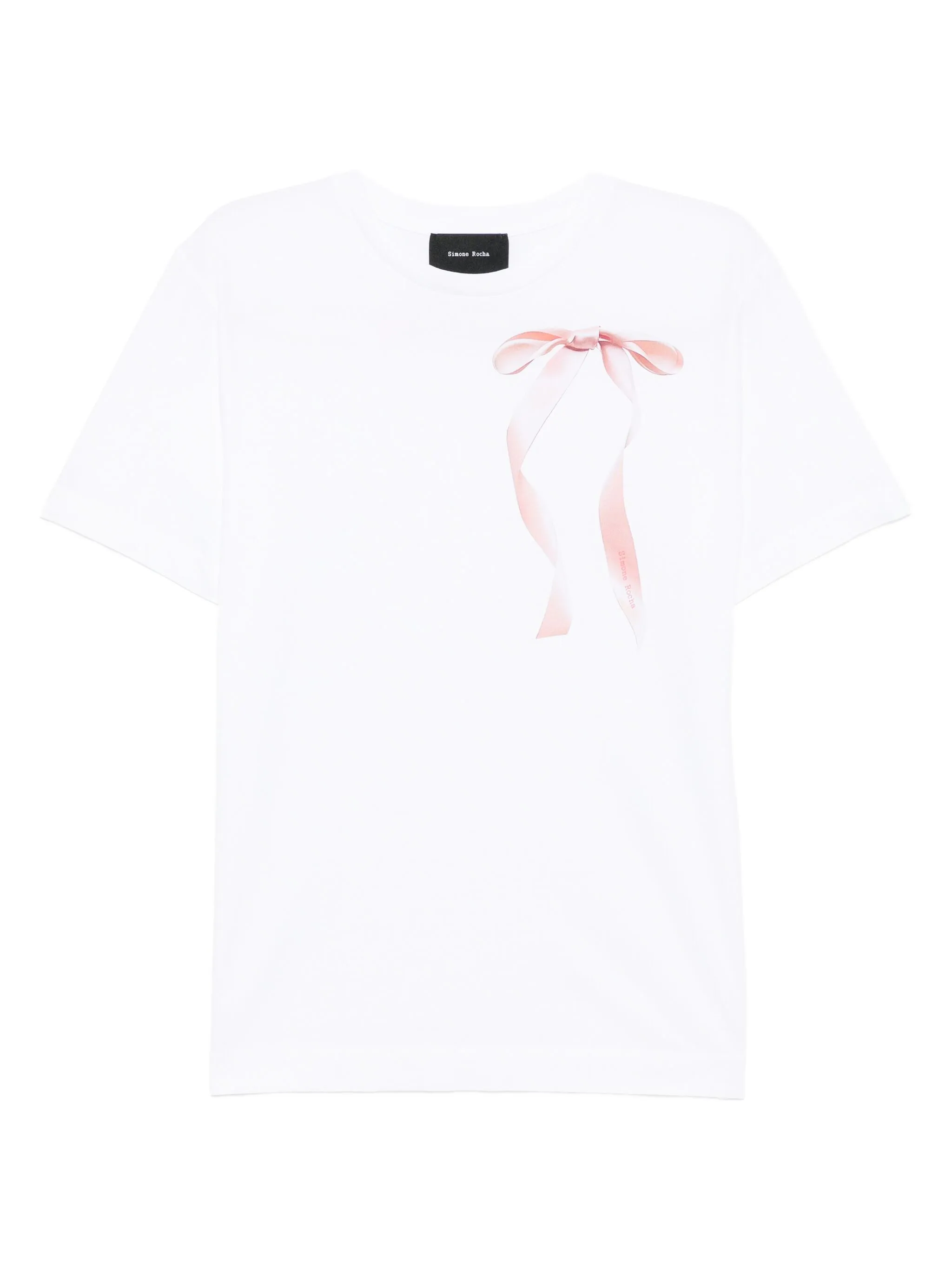 

Футболка с графичным принтом Simone Rocha, белый