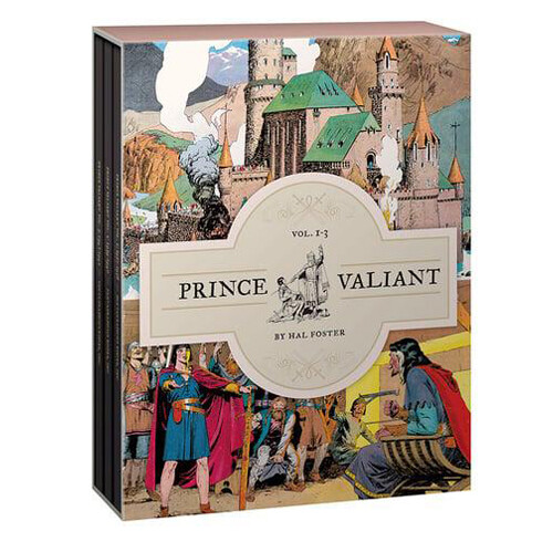 

Книга Prince Valiant Vols. 1-3 Gift Box Set (Hardback)