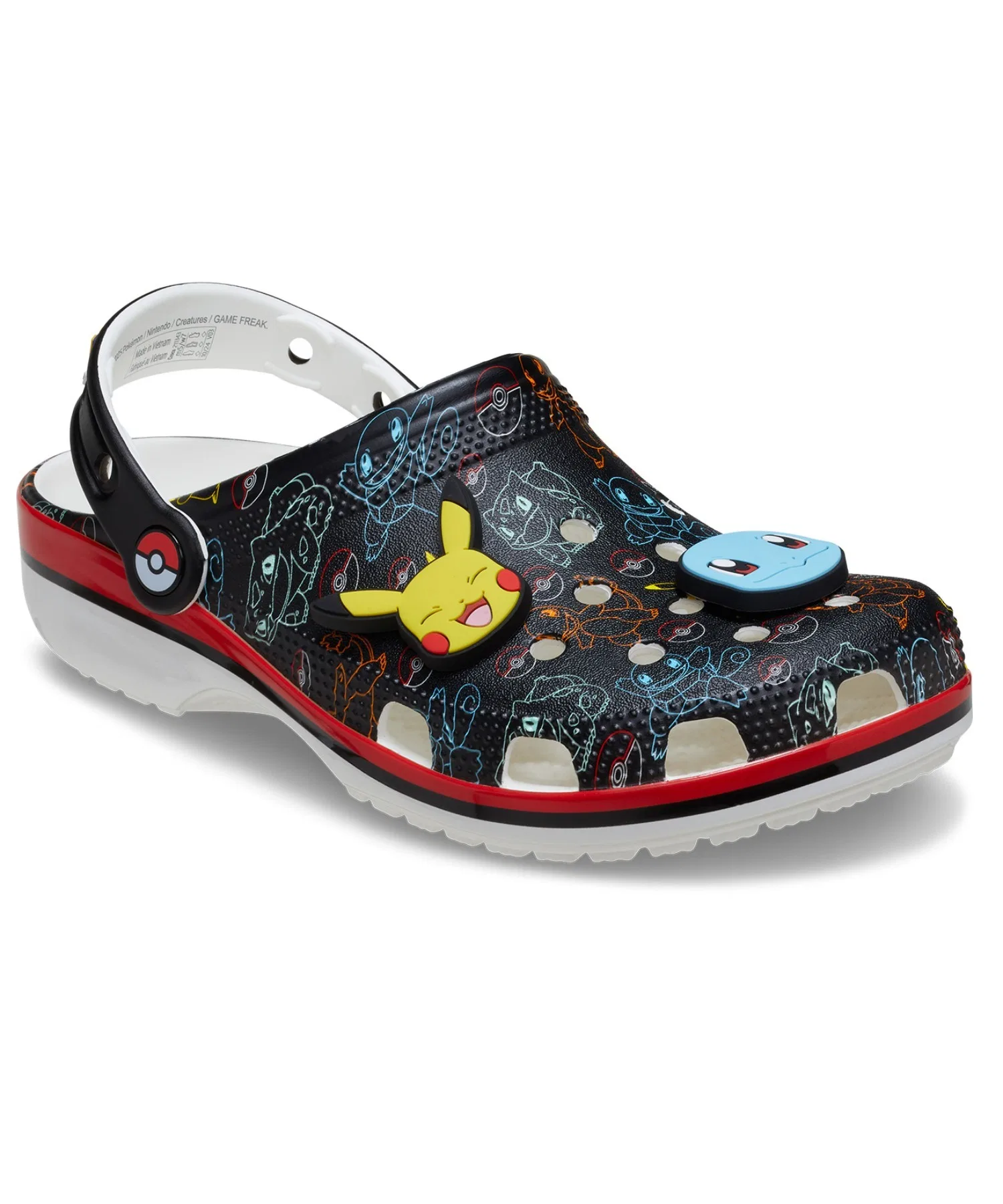 Мужские сандалии POKEMON CARD GAME ZOZOTOWN COLLECTION crocs Pokemon Print Classic Clog — фото 4