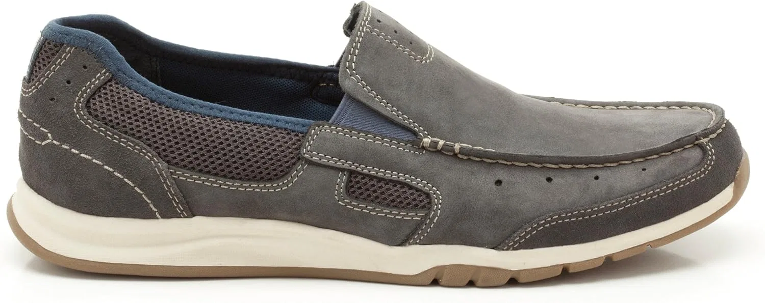 Ботинки Clarks Ramada из испанской нубуковой кожи, цвет табачный, Blue — фото 3
