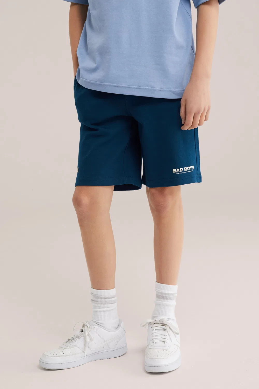 Обычные брюки We Fashion, Dark Blue — фото 3