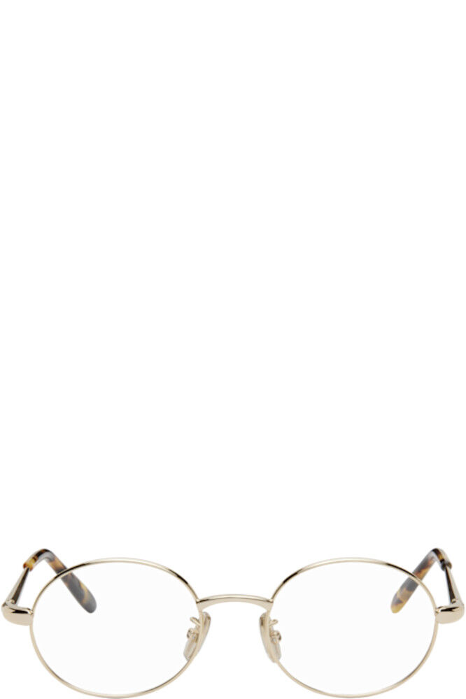 

Золотые тонкие очки LOEWE