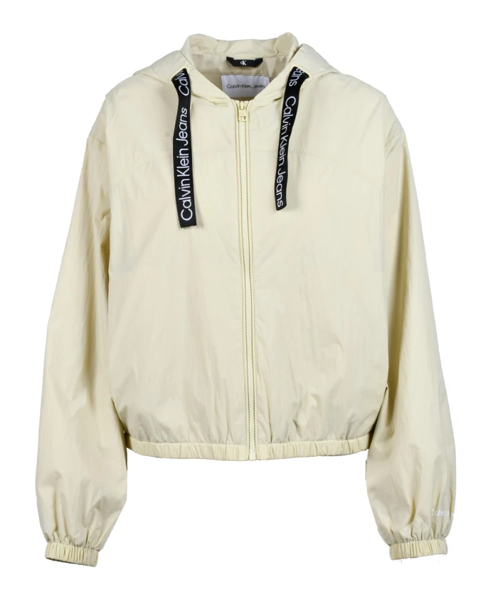 

Ветрозащитная нейлоновая куртка Calvin Klein Jeans, бежевый