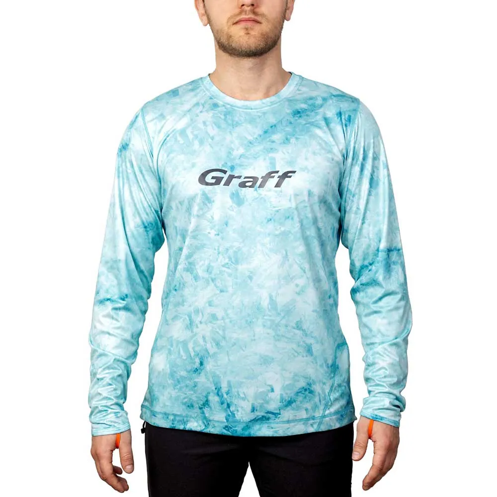 

Футболка с длинным рукавом Graff UPF50 961 CL-15/1, синий