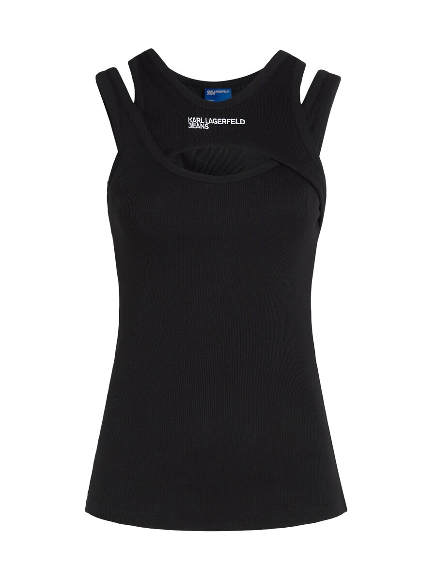 

Топ Karl Lagerfeld Jeans, черный
