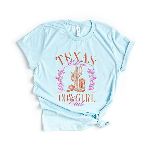 

Футболка с принтом Texas cowgirl club Simply Sage Market, Ice Blue, Зеленый, Футболка с принтом Texas cowgirl club Simply Sage Market, Ice Blue