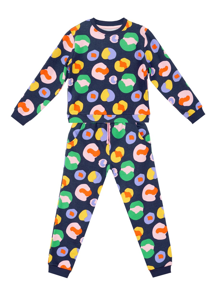 

Спортивный костюм Denokids Tracksuit Flower, темно-синий