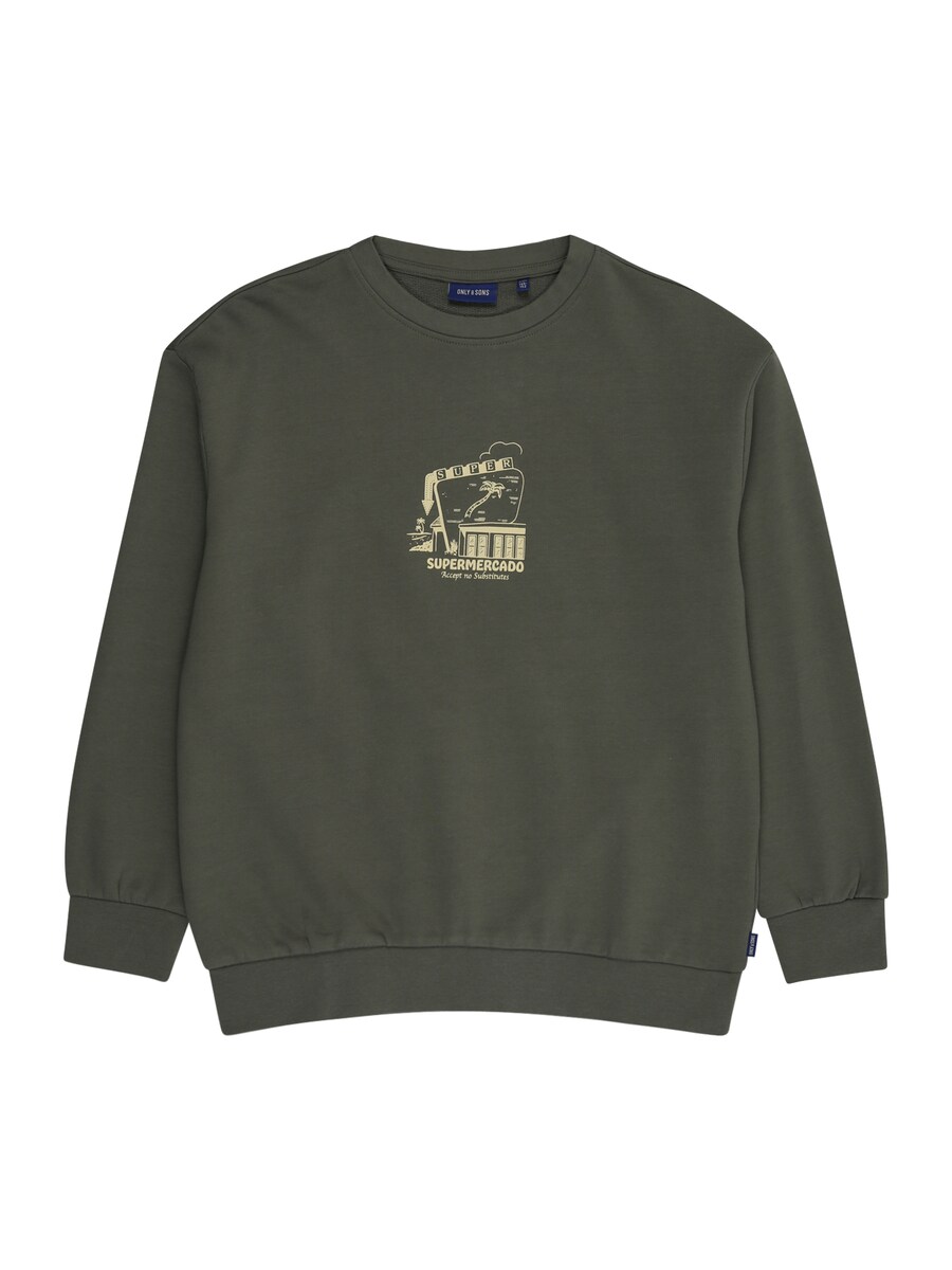 

Толстовка Only & Sons Junior OSJSUMON, оливковый