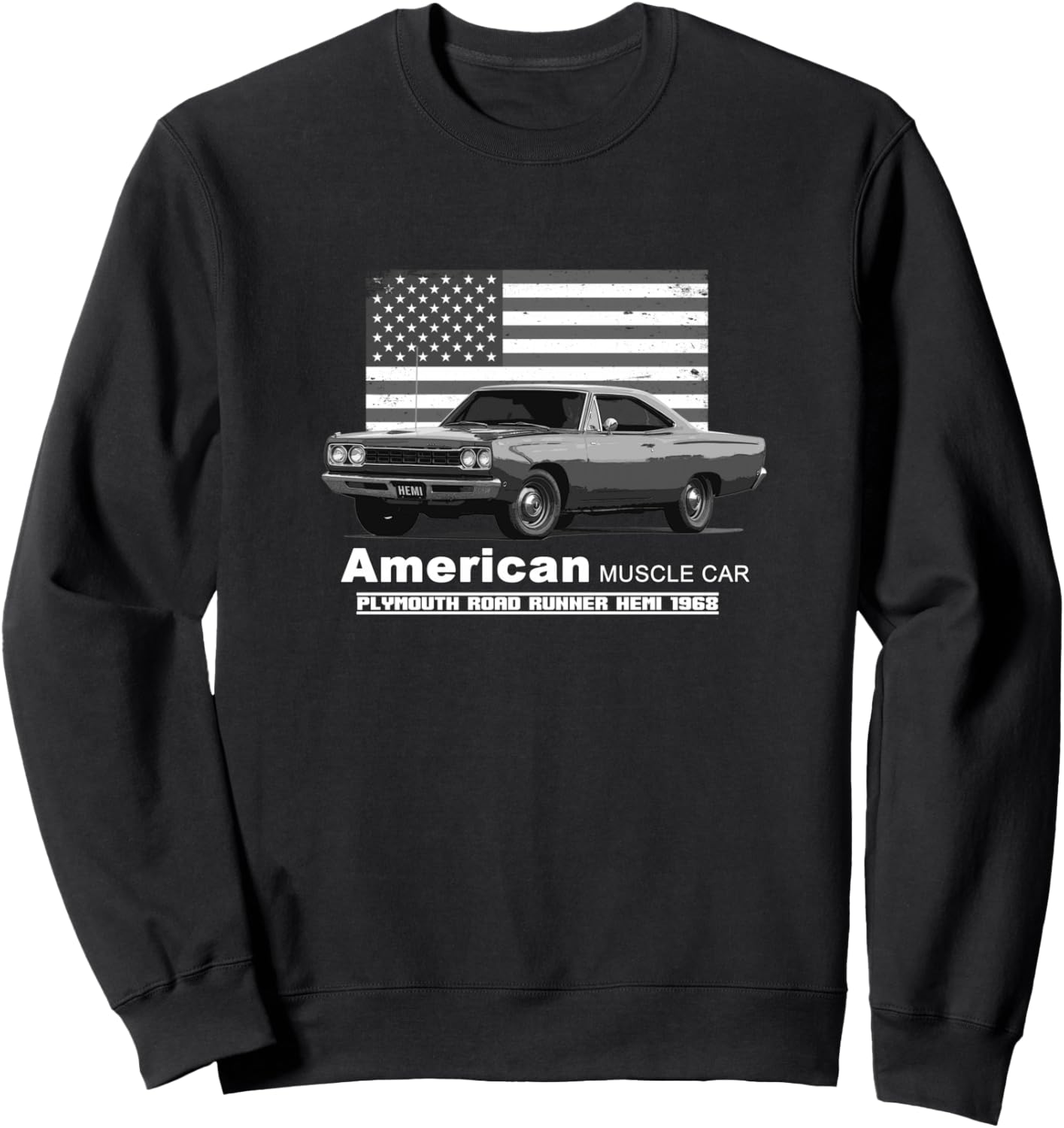 

Толстовка с надписью Plymouth Road Runner American Muscle Car 60-х и 70-х годов: Старое - золото Classic American Muscle Cars Vintage Retro