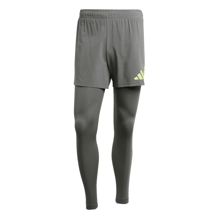 Спортивные тайтсы с принтом Tiro 25 Pro adidas, Серый