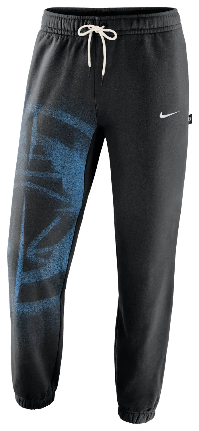 Мужские брюки утепленные Nike Clippers Basketball Icon Pants, белый/черный — фото 3