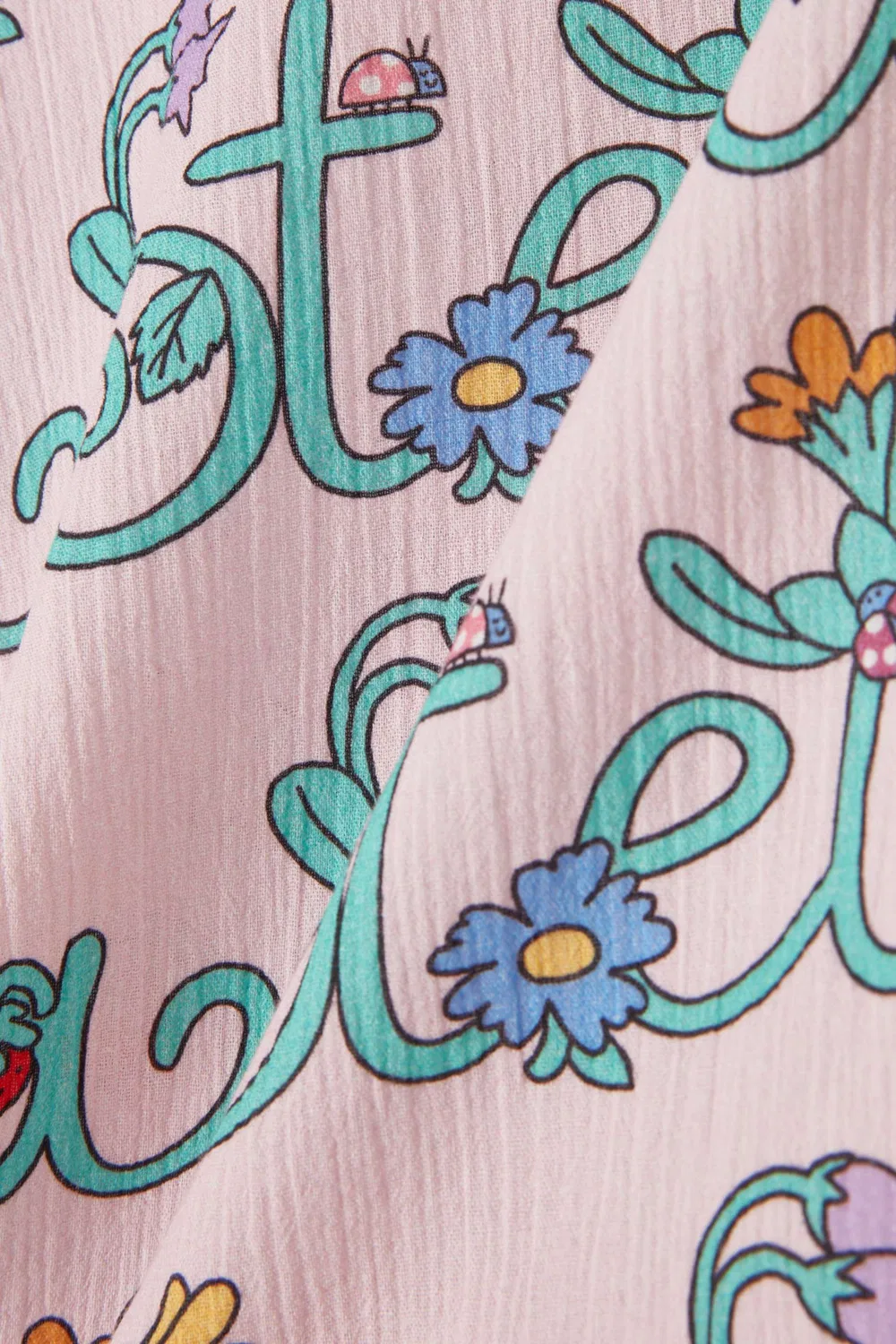 Футболка с воланами Ruffle Logo Stella McCartney — фото 4