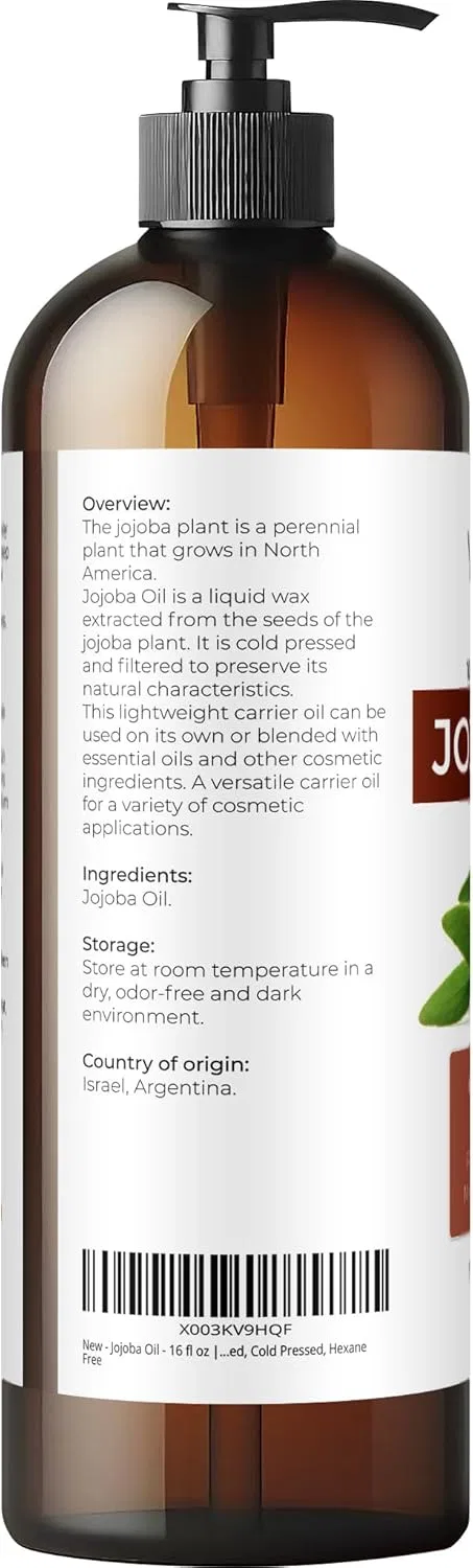 Масло для тела Jojoba, 473 мл, Velona — фото 3