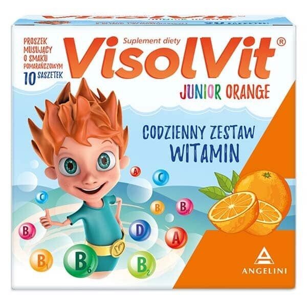 

Visolvit Junior Orange витамины и минералы, 10 шт.