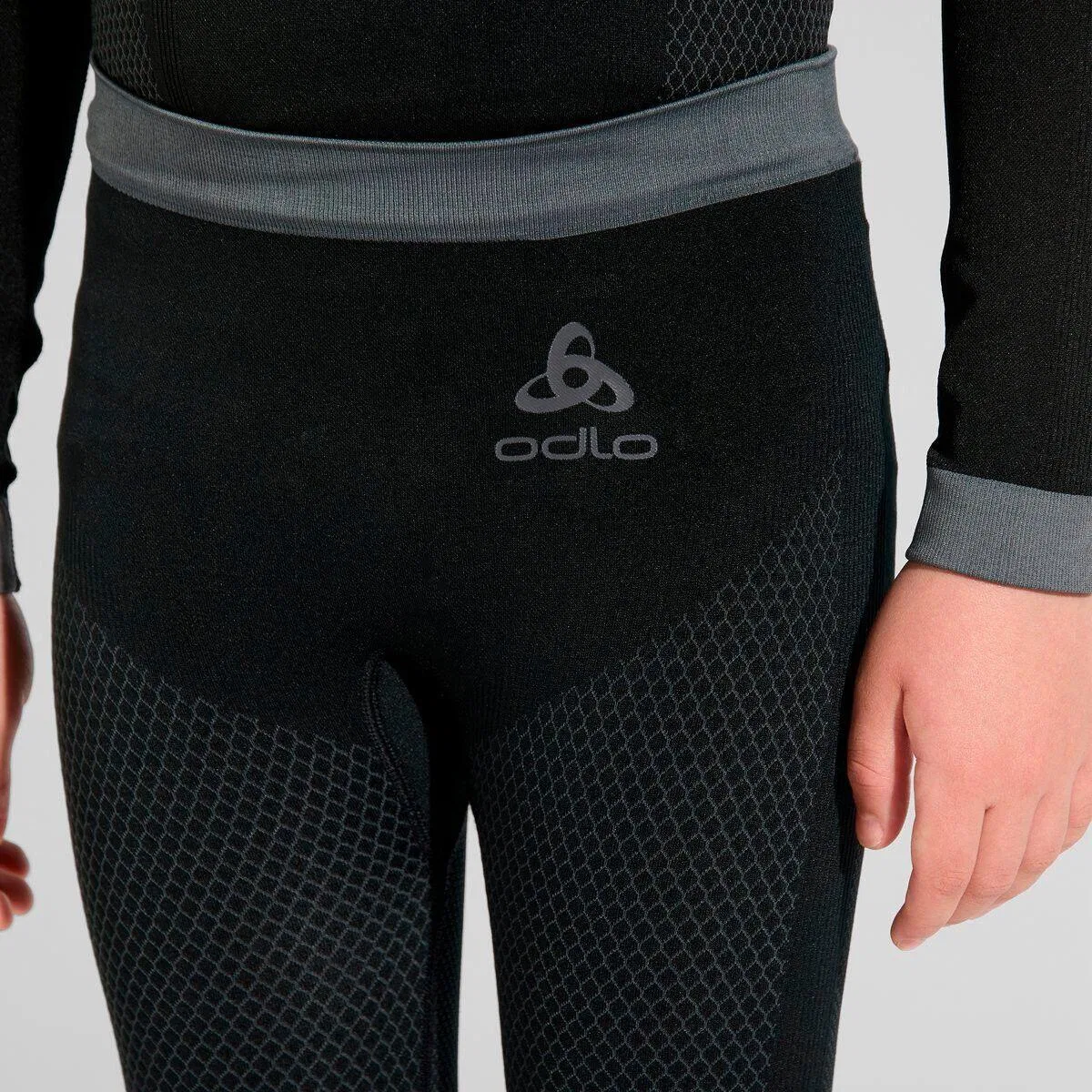 Детские термоштаны Performance Warm Eco Odlo, Schwarz — фото 4