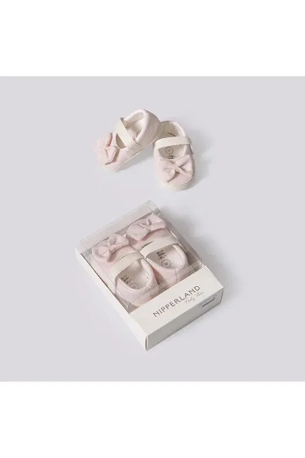 Детские балетки для девочек хлопковые 2 пары Petite Nipperland, Pink