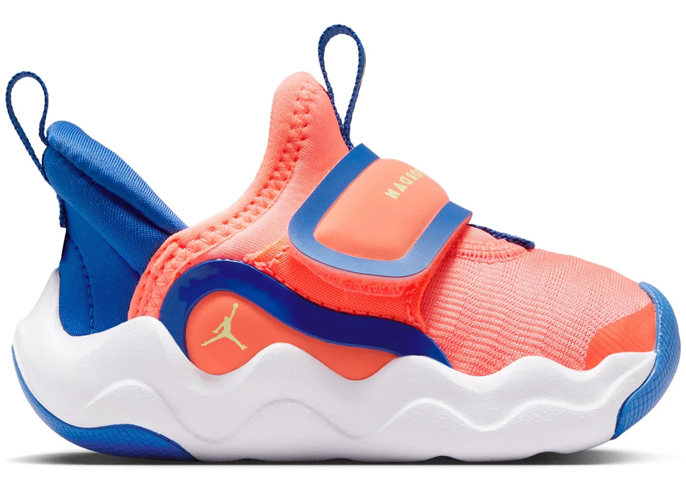 Детские кроссовки для мальчиков с системой EasyOn Jordan 23/7.2 EasyOn Jordan, Bright Mango/Game Royal/White/Barely Volt