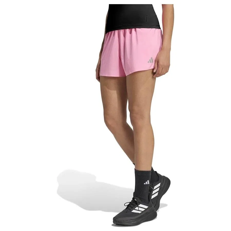 Шорты спортивные с длиной выше колена adidas Run Ess Shor W, Розовый