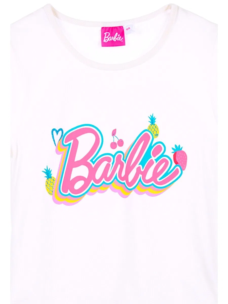 Футболка BARBIE Barbie T-Shirt белого цвета — фото 3