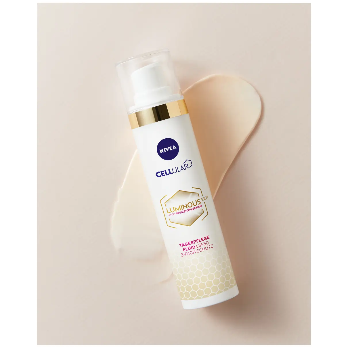 Крем для лица SPF NIVEA Cellular Luminous Дневной против пигментных пятен — фото 4
