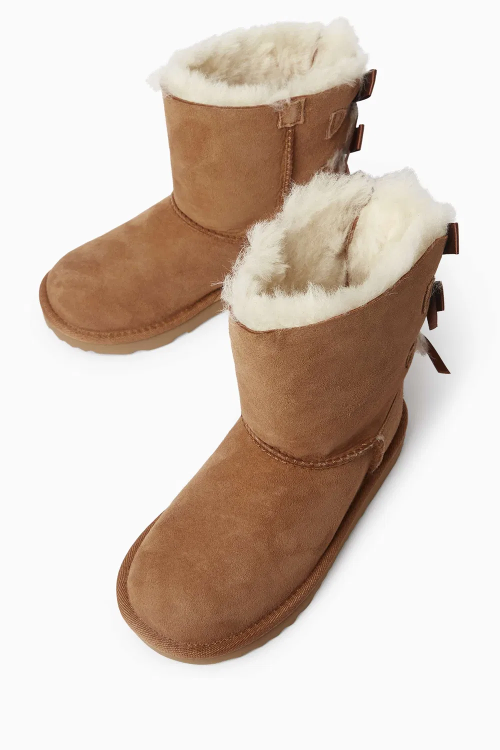 Ботинки Mini Bailey Bow II UGG, коричневый — фото 3
