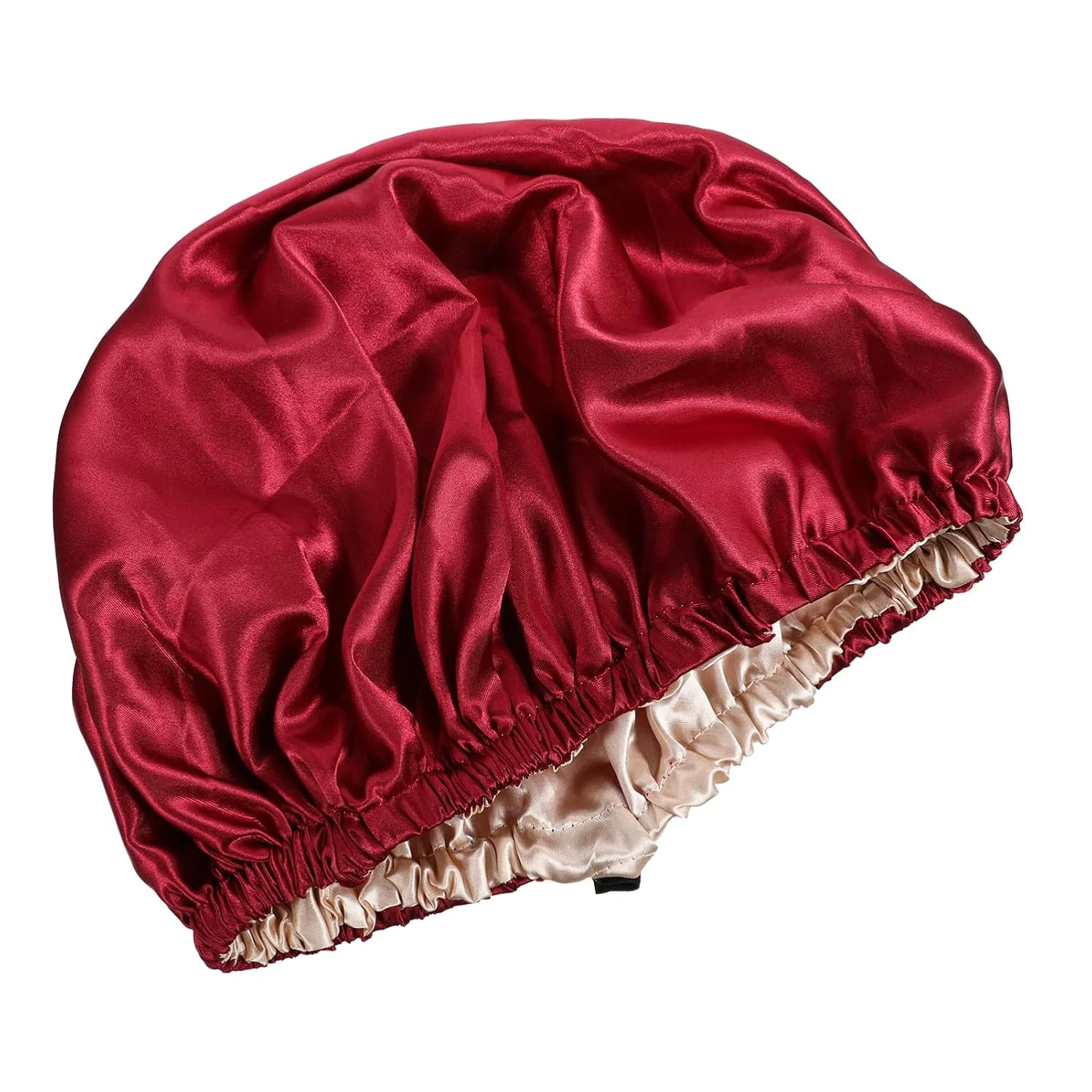 Шапочка для сна Satin, FRCOLOR, 29x22 см, Darkred