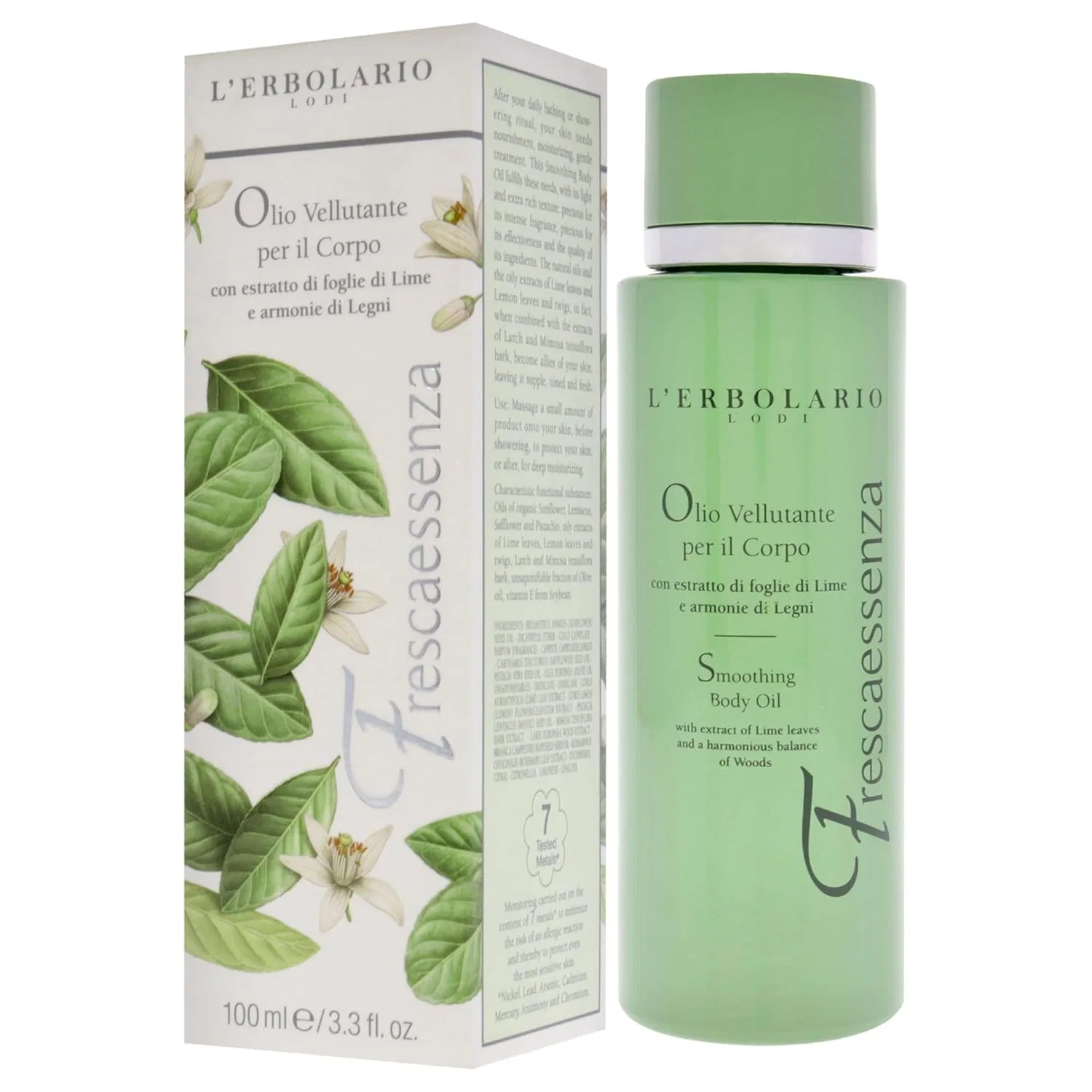 Масло для тела L'Erbolario Frescaessenza Silky Body Oil, 100 мл — фото 4