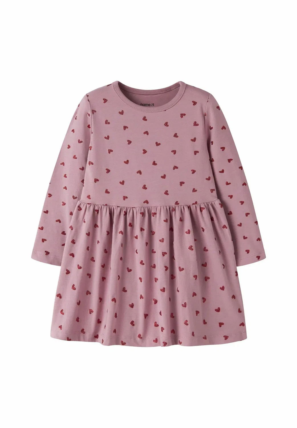 Платье Nmfvivian ls - трикотажное платье Name It, Lilas