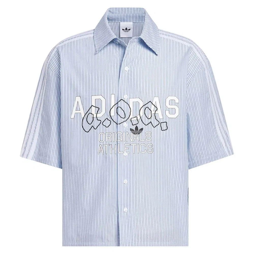 Мужская рубашка с принтом Texas A&M Aggies Adidas Originals, Blue