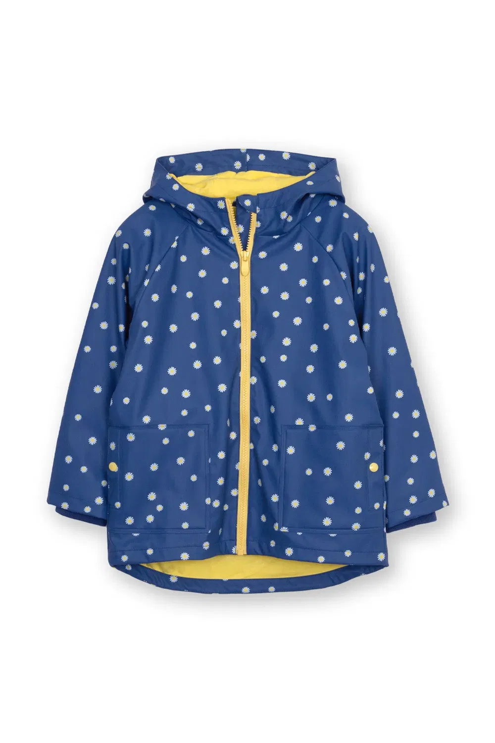 Детское пальто с принтом Chamomile Daisy Splash Kite, Navy