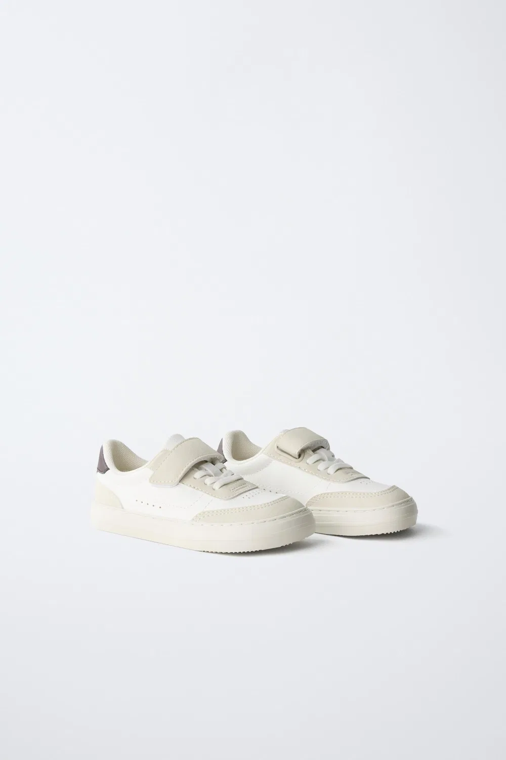Контрастные кроссовки для ходьбы босиком ZARA, White — фото 2