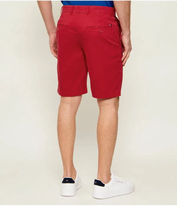 Мужские шорты чинос Slim Fit Denton Tommy Hilfiger, красный — фото 4