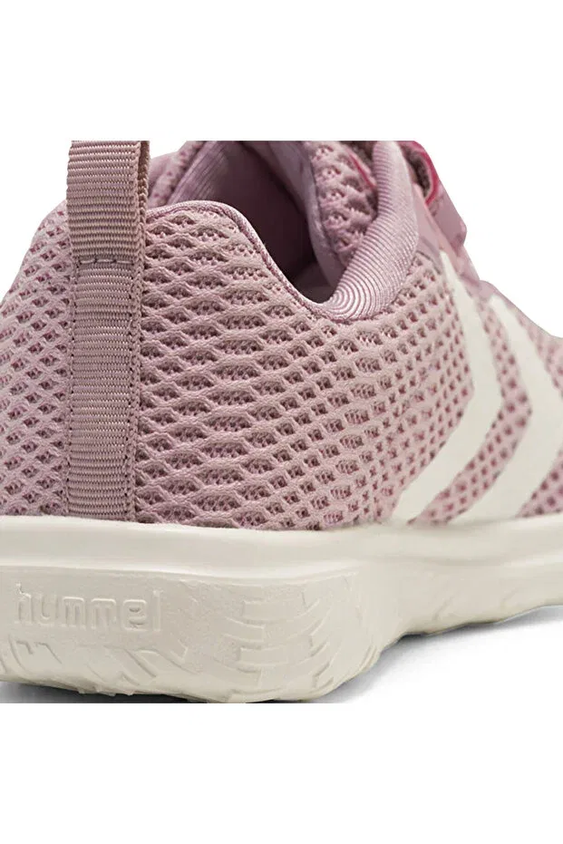 Детские повседневные туфли для девочек на низком каблуке Hummel, Purple — фото 3